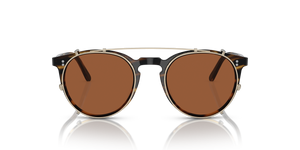Oliver Peoples O'Malley Clip con montatura Oro e lenti  Marrone - immagine 3