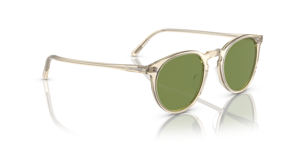 Oliver Peoples O'Malley Sun with Buff frame and Green lenses - image 3