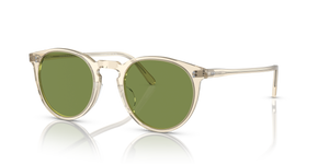 Oliver Peoples O'Malley Sun with Buff frame and Green lenses - image 1