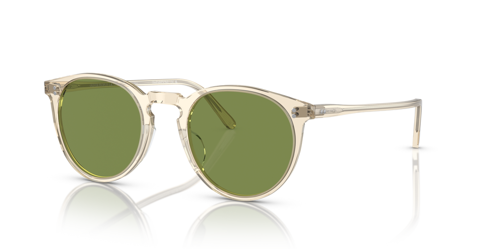 Oliver Peoples O'Malley Sun con montura Ante y lentes Verde - imagen 3