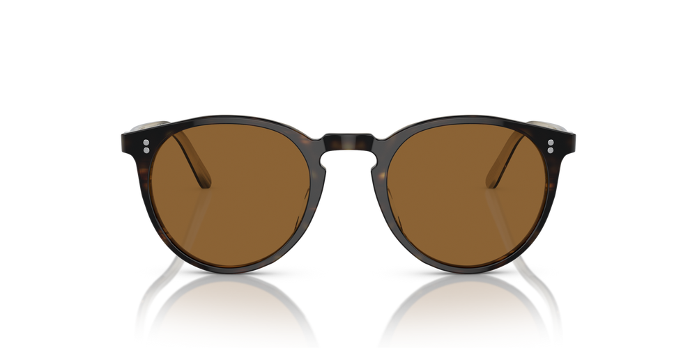 Oliver Peoples O'Malley Sun con montura 362-Cuerno y lentes Marrón - imagen 2