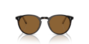 Oliver Peoples O'Malley Sun con montura 362-Cuerno y lentes Marrón - imagen 2