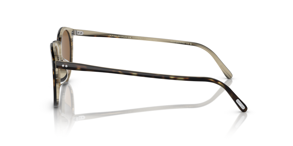 Oliver Peoples O'Malley Sun con montura 362-Cuerno y lentes Marrón - imagen 4