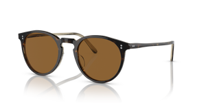 Oliver Peoples O'Malley Sun con montura 362-Cuerno y lentes Marrón - imagen 1