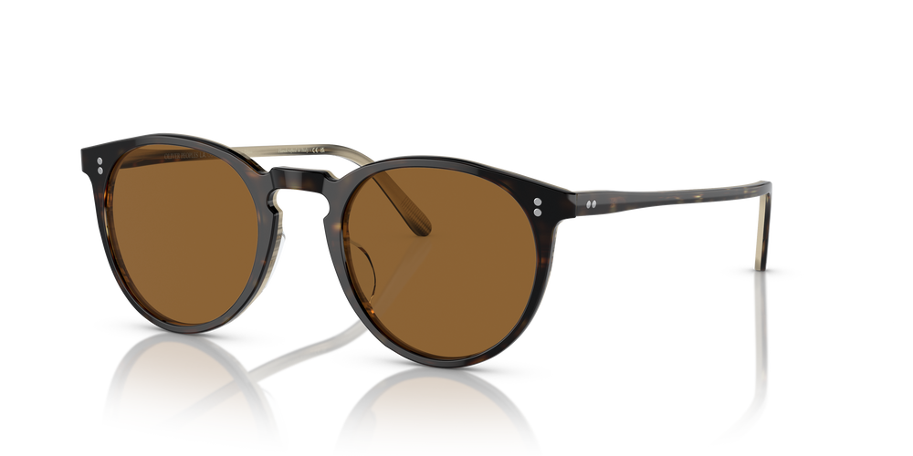 Oliver Peoples O'Malley Sun with 362-Horn frame and Brown lenses - Image 8