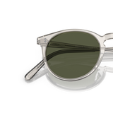 Oliver Peoples O'Malley Sun with Black Diamond frame and Green lenses - Variant