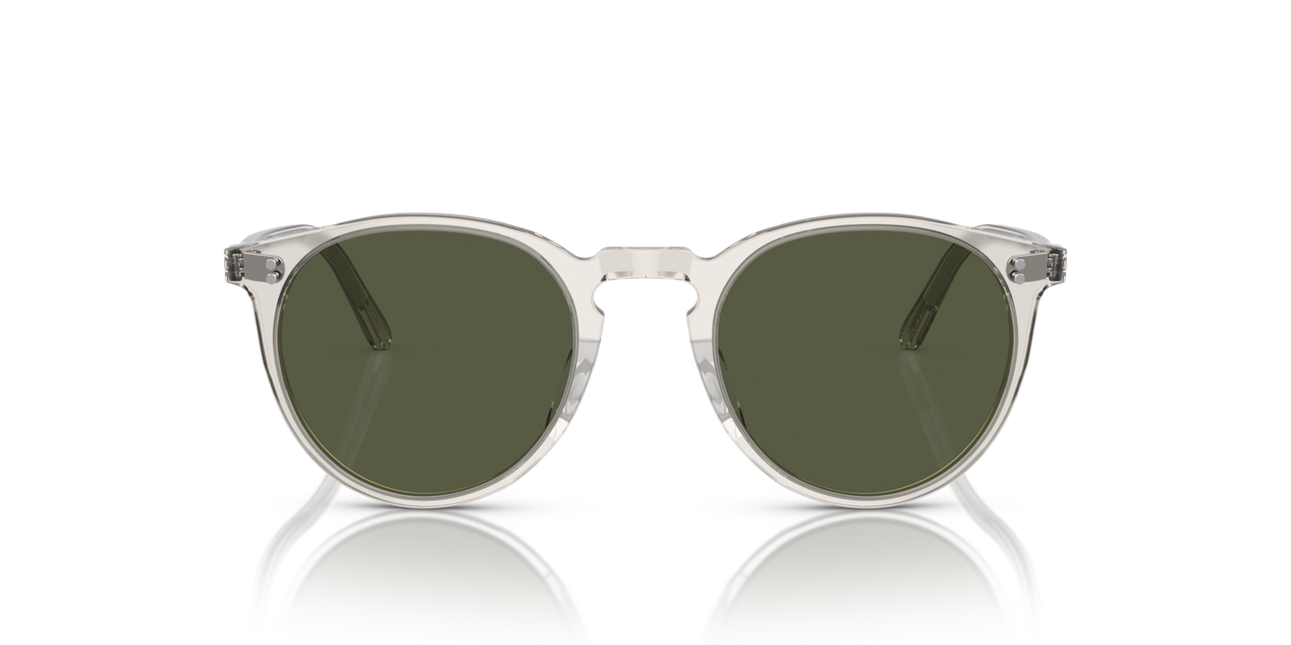 Oliver Peoples O'Malley Sun with Black Diamond frame and Green lenses - Image Material