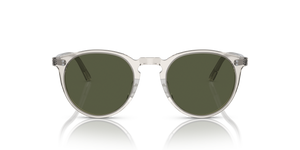Oliver Peoples O'Malley Sun avec une monture Black Diamond et des verres Vert - L'image 2