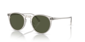 Oliver Peoples O'Malley Sun avec une monture Black Diamond et des verres Vert - L'image 1