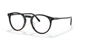 Oliver Peoples O'Malley Sun with Black/362 Gradient frame and Clear lenses - Image 1