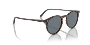 Oliver Peoples O'Malley Sun with Tuscany Tortoise frame and Blue lenses - image 3