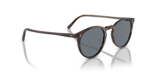 Oliver Peoples O'Malley Sun con montura Tuscany y tortuga y lentes Azul - imagen 3