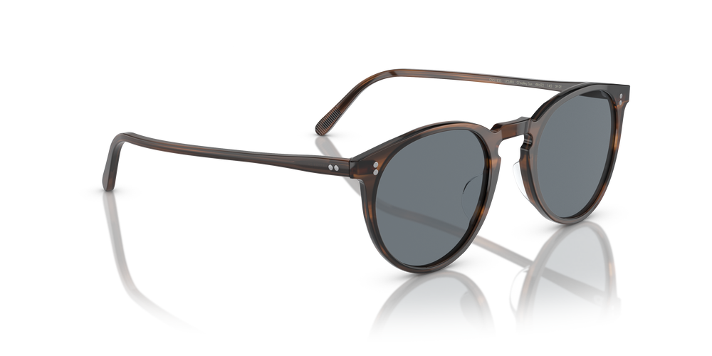 Oliver Peoples O'Malley Sun with Tuscany Tortoise frame and Blue lenses - Image 3