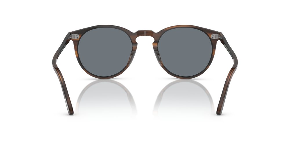 Oliver Peoples O'Malley Sun with Tuscany Tortoise frame and Blue lenses - Image 5