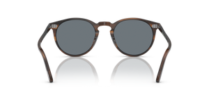 Sie Oliver Peoples O'Malley Sun mit Tortoise Toskana Gestell und Blau Gläsern - bild 5
