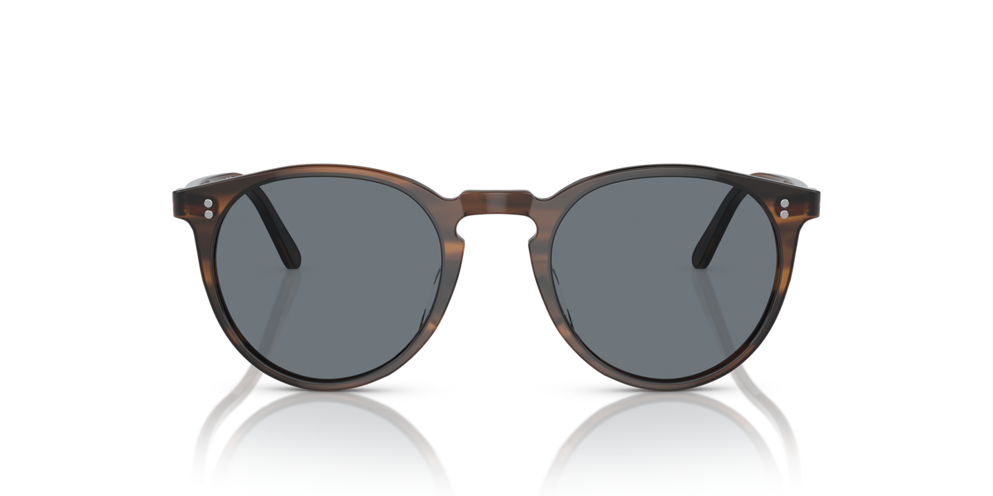Oliver Peoples O'Malley Sun con montura Tuscany y tortuga y lentes Azul - Imagen Lentes