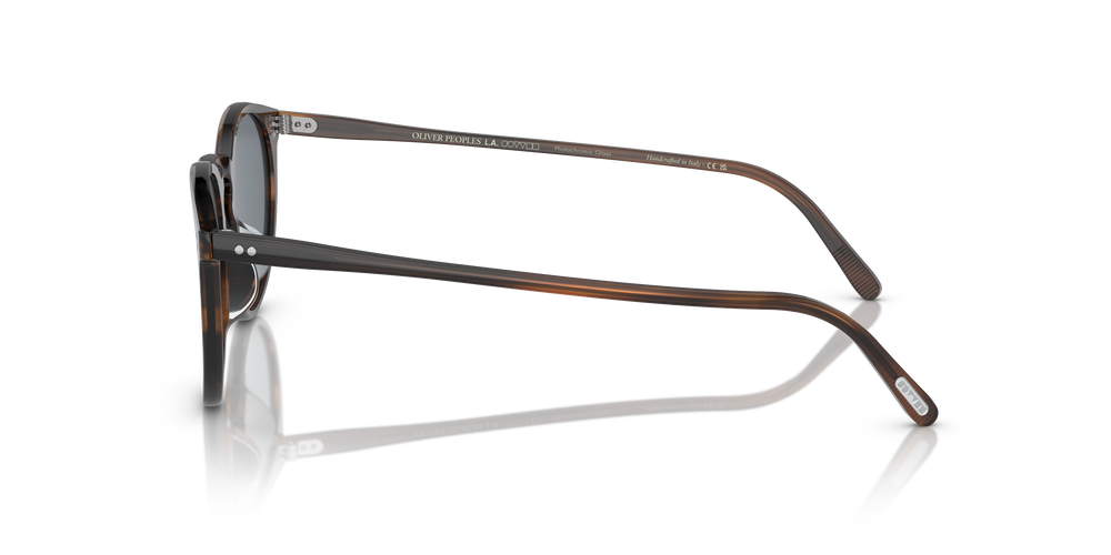 Oliver Peoples O'Malley Sun with Tuscany Tortoise frame and Blue lenses - Image 4