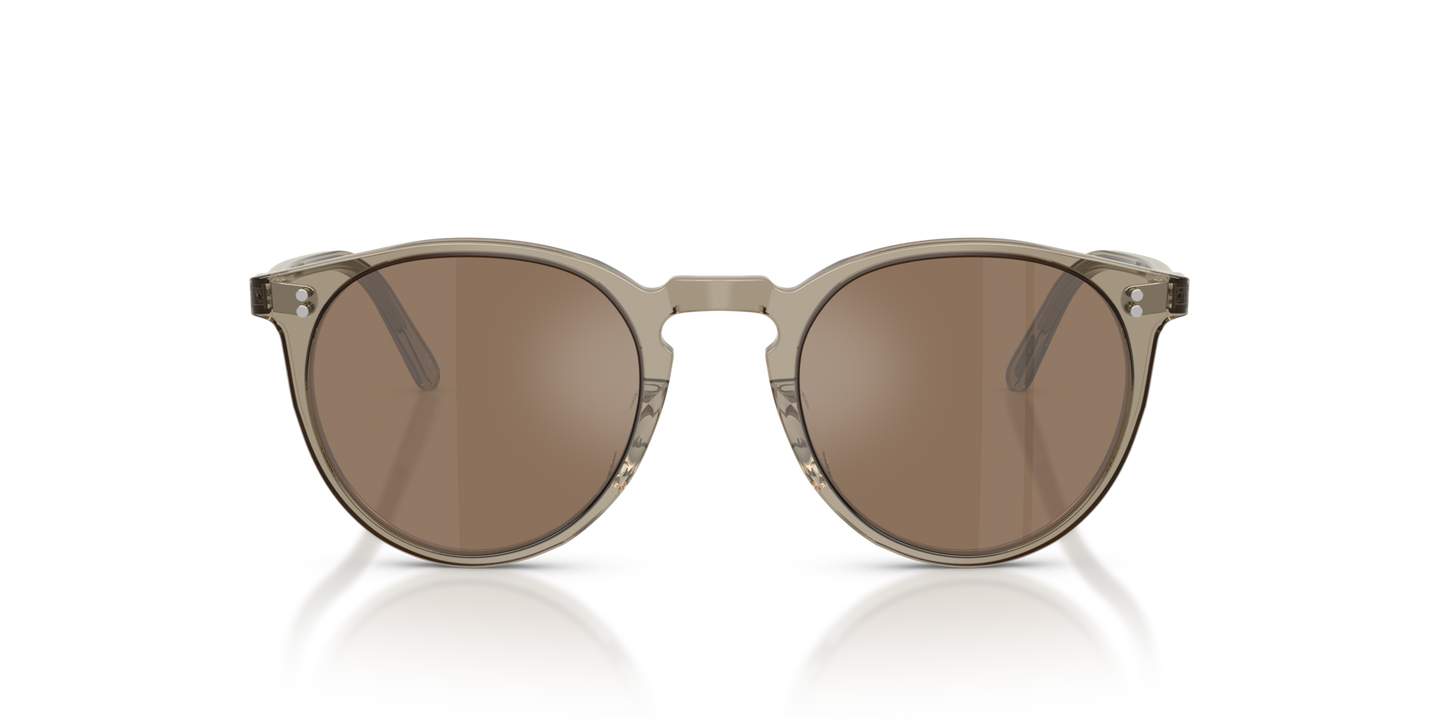 Sie Oliver Peoples O'Malley Sun mit Sencha Gestell und Braun Gläsern - Bild Gläser