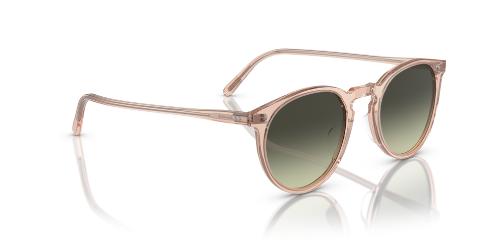 Oliver Peoples O'Malley Sun with Champagne Quartz frame and Green lenses - image 3