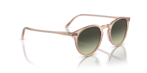 Oliver Peoples O'Malley Sun with Champagne Quartz frame and Green lenses - image 3