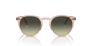 Oliver Peoples O'Malley Sun with Champagne Quartz frame and Green lenses - Image 2