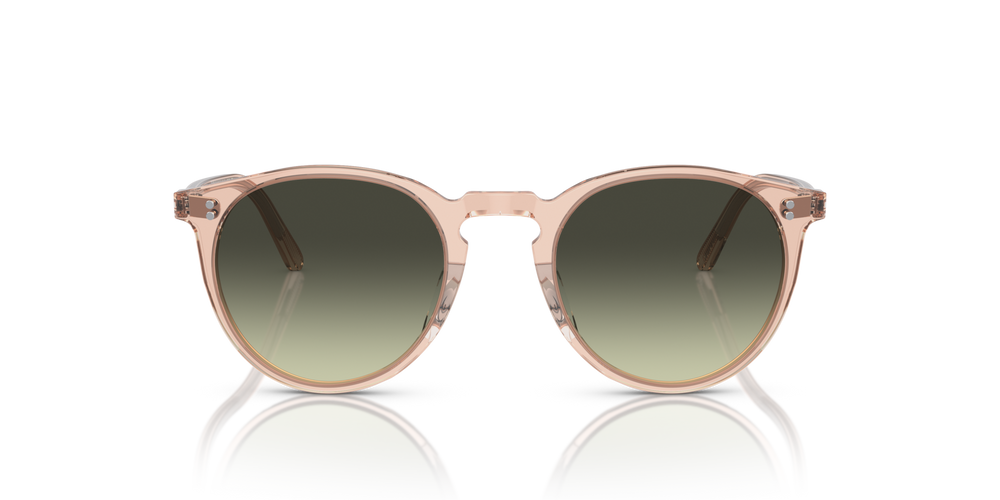 Oliver Peoples O'Malley Sun with Champagne Quartz frame and Green lenses - image 2