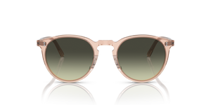 Oliver Peoples O'Malley Sun with Champagne Quartz frame and Green lenses - image 2