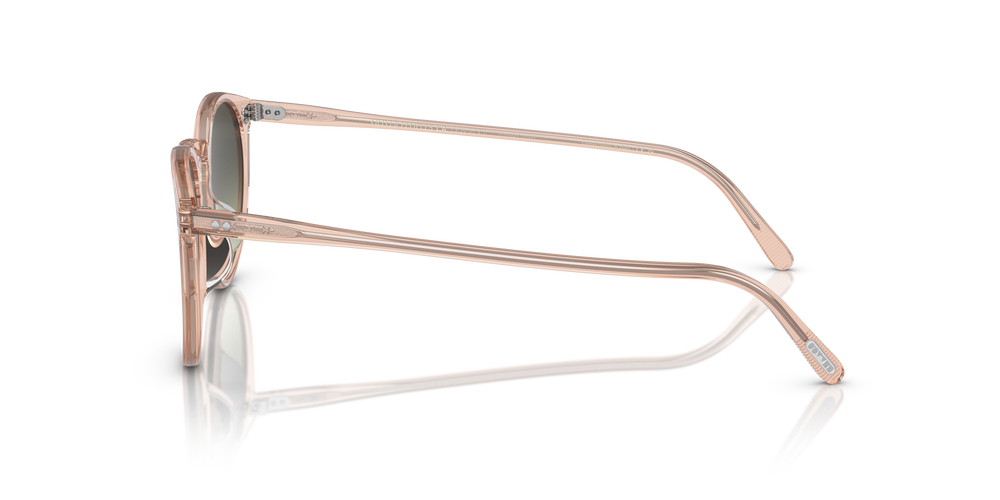 Oliver Peoples O'Malley Sun con montatura Quarzo Champagne e lenti  Verde - L'immagine 4