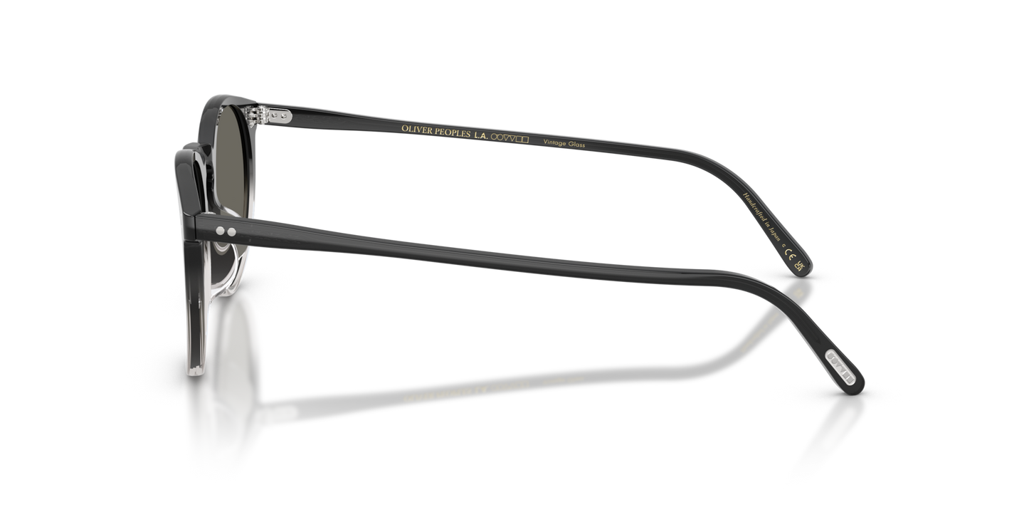 Oliver Peoples O'Malley Sun with Ink Gradient frame and Grey lenses - Image Genuine Pins