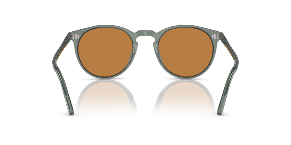 Oliver Peoples O'Malley Sun、Dusty Aquaフレーム、ブラウンレンズ - 画像 5