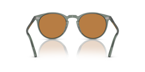 Oliver Peoples O'Malley Sun、Dusty Aquaフレーム、ブラウンレンズ - 画像 5
