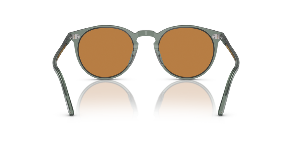 Oliver Peoples O'Malley Sun with Dusty Aqua frame and Brown lenses - Image 5