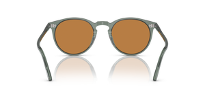 Oliver Peoples O'Malley Sun with Dusty Aqua frame and Brown lenses - Image 5
