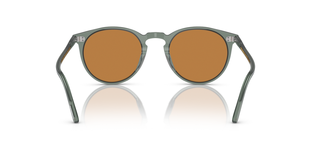 Oliver Peoples O'Malley Sun avec une monture Dusty Aqua et des verres Brun - image 5