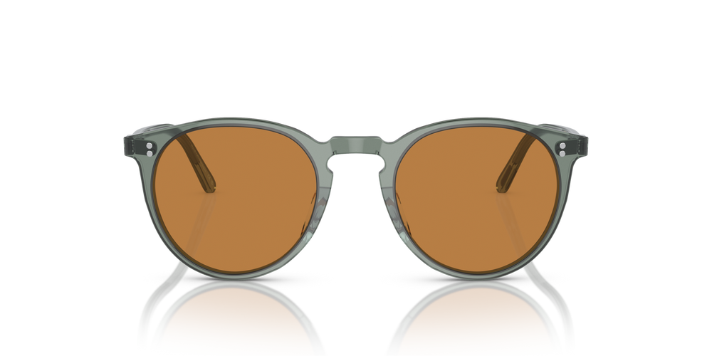 Oliver Peoples O'Malley Sun、Dusty Aquaフレーム、ブラウンレンズ - 画像 2