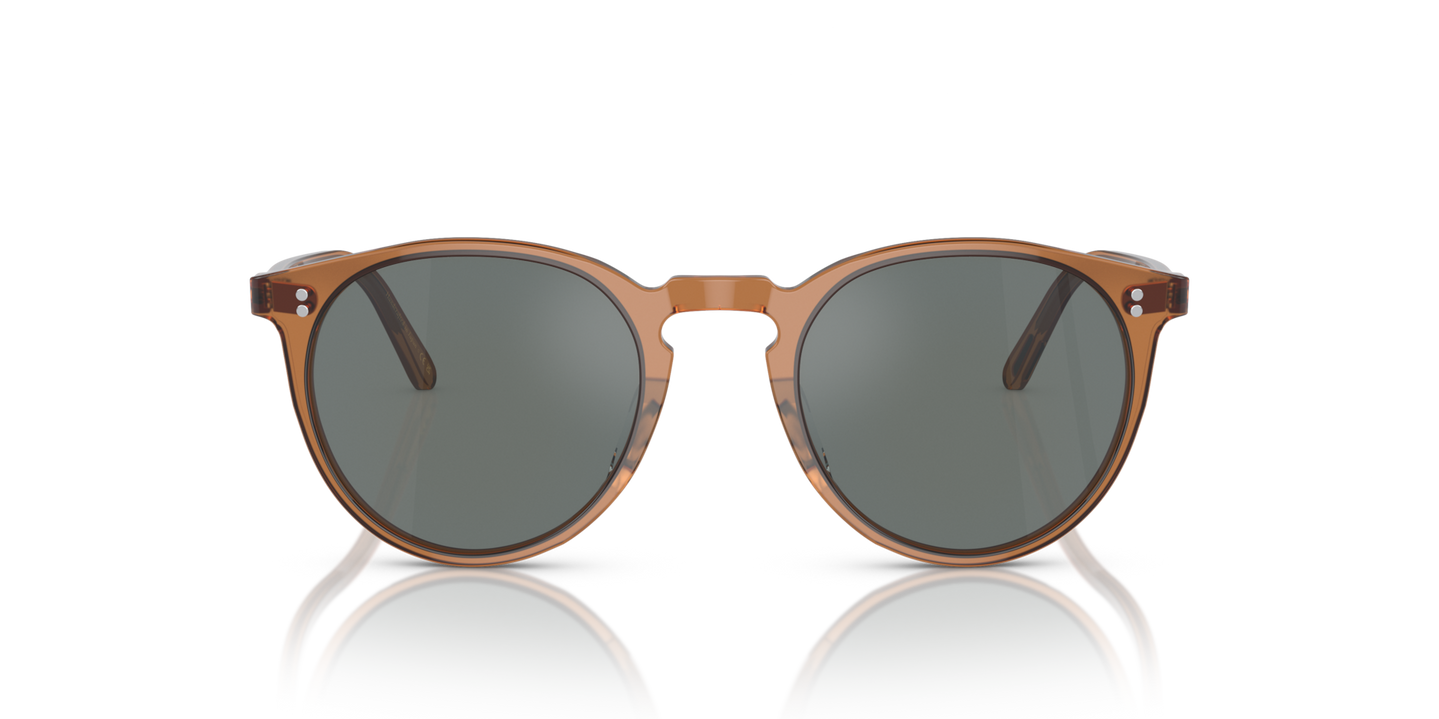 Oliver Peoples O'Malley Sun with Carob frame and Blue lenses - Image Material 