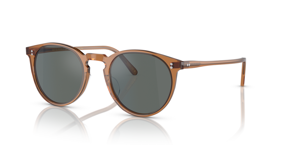 Oliver Peoples O'Malley Sun con montura Carob y lentes Azul - imagen 9