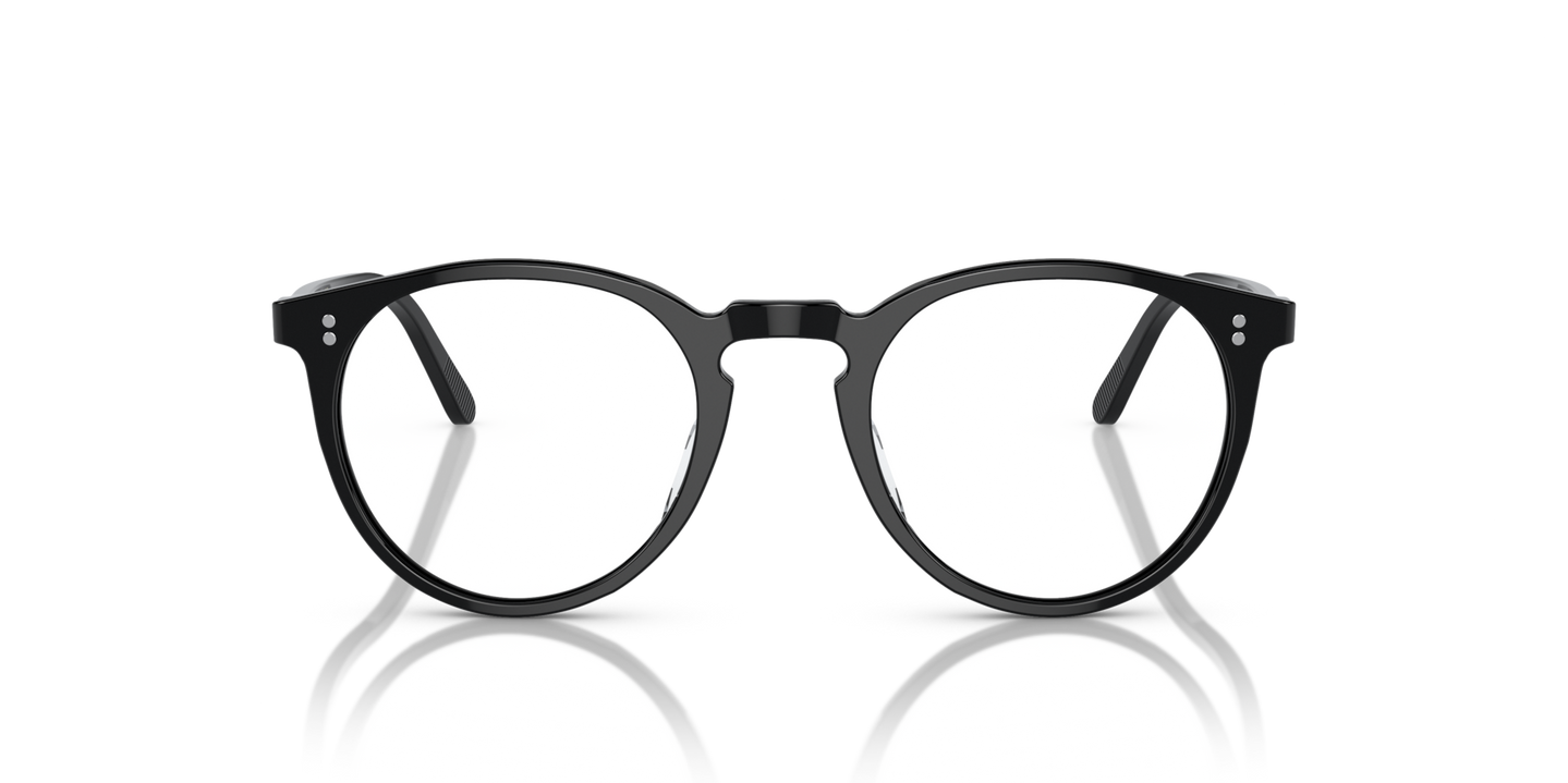 Oliver Peoples O'Malley の ブラック フレーム - 画像 素材
