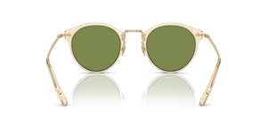 Oliver Peoples OP-505 Sun with Buff-Gold frame and Green lenses - image 5