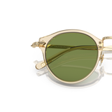 Oliver Peoples OP-505 Sun with Buff-Gold frame and Green lenses - Variant