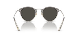 Oliver Peoples OP-505 Sun with Vintage Grey Fade-Silver frame and Gold lenses - image 5