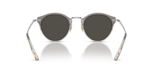 Oliver Peoples OP-505 Sun with Vintage Grey Fade-Silver frame and Gold lenses - image 5