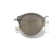 Sie Oliver Peoples OP-505 Sun mit Vintage Grau verblichen-Silber Gestell und Gold Gläsern - Variant