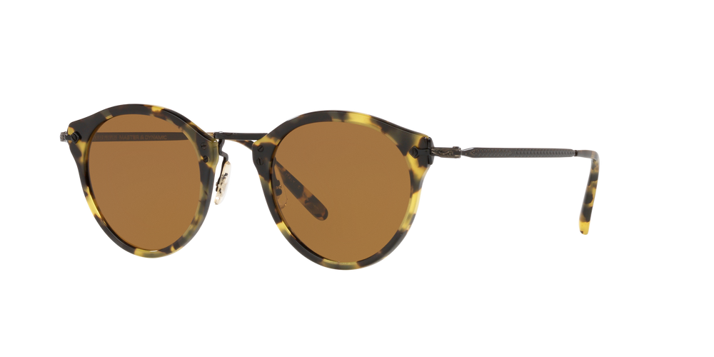 Oliver Peoples OP-505 Sun with Bordeaux Bark frame and Cobalto Oliver Peoples OP-505 Sun with Bordeaux Bark frame and Cobalto