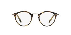 Oliver Peoples OP-505 mit Semi-Matte Cocobolo-Antique Gold Gestell - bild 2