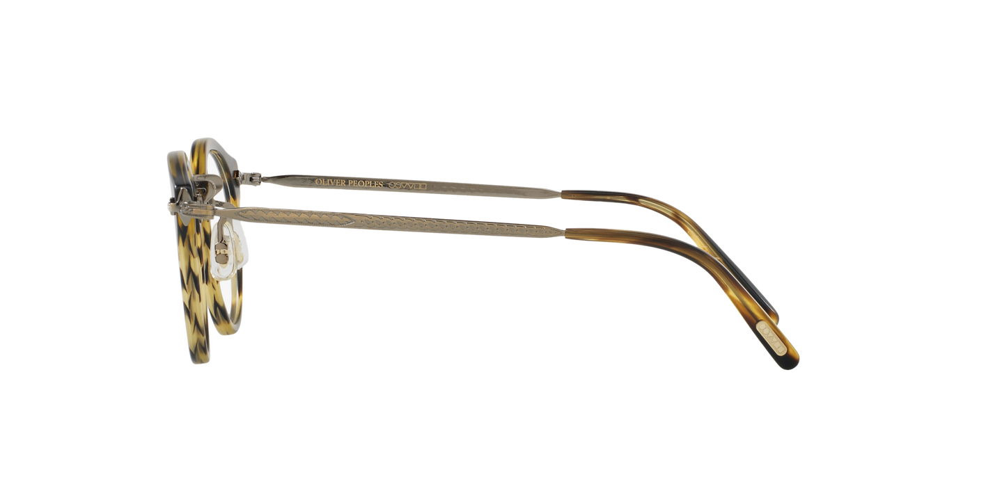 Oliver Peoples OP-505 with Semi-Matte Cocobolo-Antique Gold frame