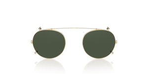 Oliver Peoples Gregory Peck Clip with Gold frame and Green lenses - Image 7