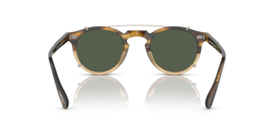 Oliver Peoples Gregory Peck Clip with Gold frame and Green lenses - Image 6