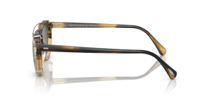 Oliver Peoples Gregory Peck Clip with Gold frame and Green lenses - Image 5