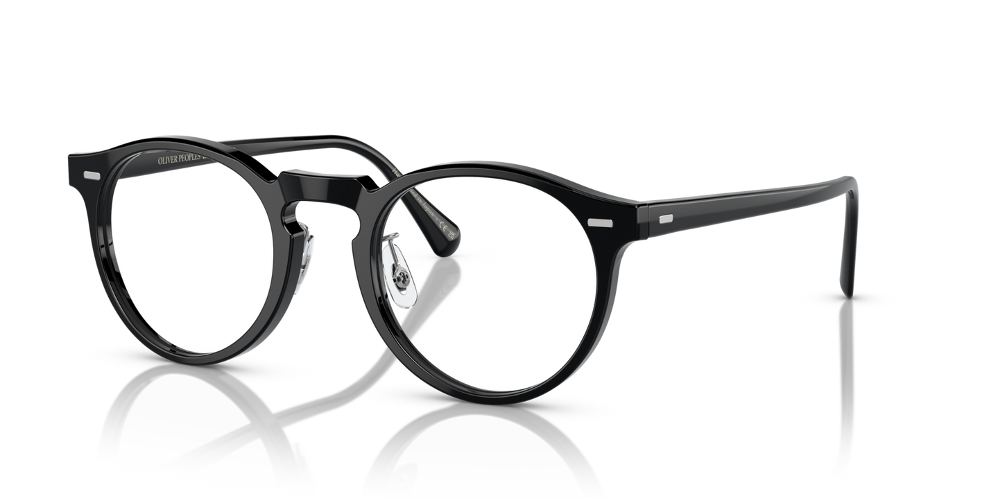 Oliver Peoples Gregory Peck-F con montatura Nero - Immagine Placchette